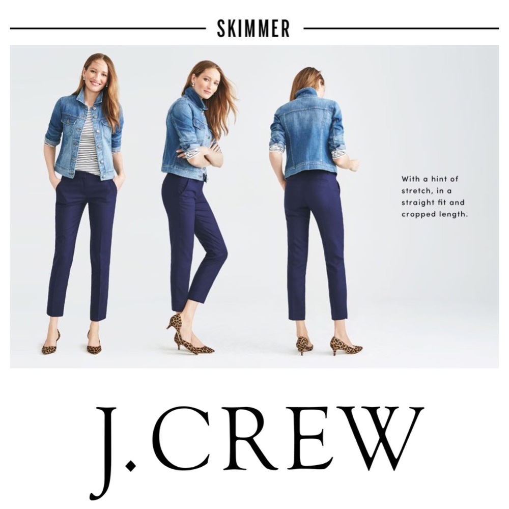 J. Crew Skimmer Crop Pants